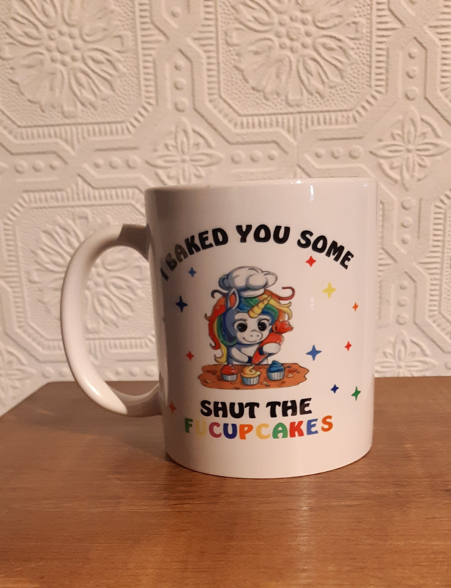 Baking & Swearing Unicorn Mug